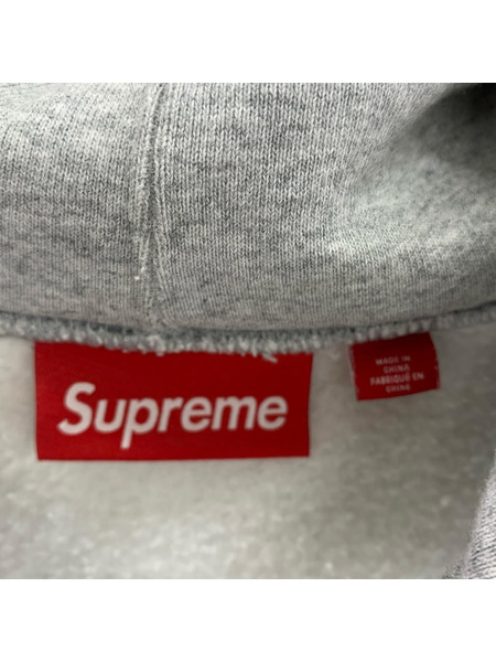 Supreme パーカー Washed Old English Hooded Sweatshirt M