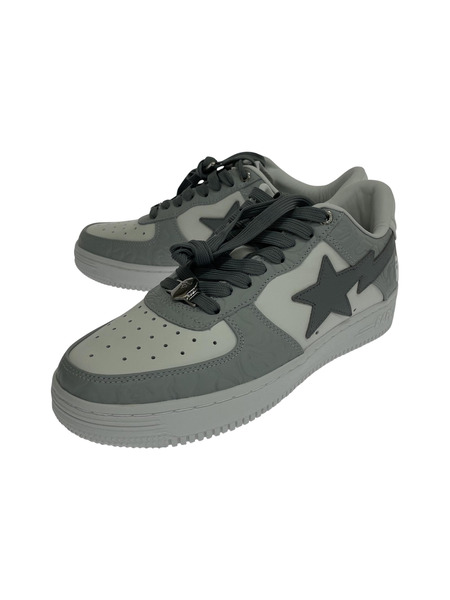 A BATHING APE BAPE STA デボス加工/ローカットスニーカー 27.0cm