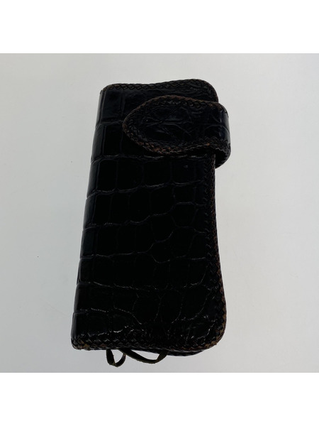 長財布 Mud Monkey コンチョ バイカーウォレット BLK[値下]