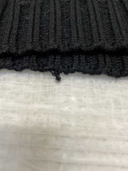CHANEL 99AW 2ピース スパンコールアンサンブルニット 38 黒 P14362V00671