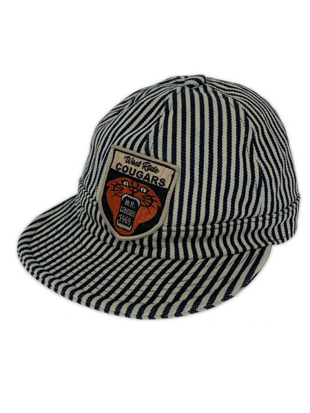 WEST RIDE キャップ ヒッコリーストライプ