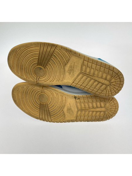 NIKE スニーカー AIR JORDAN 1 MID aquatone 29.0