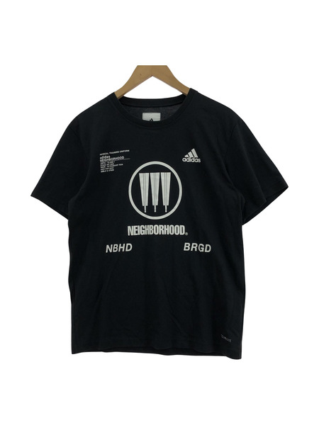 NEIGHBORHOOD×ADIDAS S/S コラボカットソー BLK S[値下]