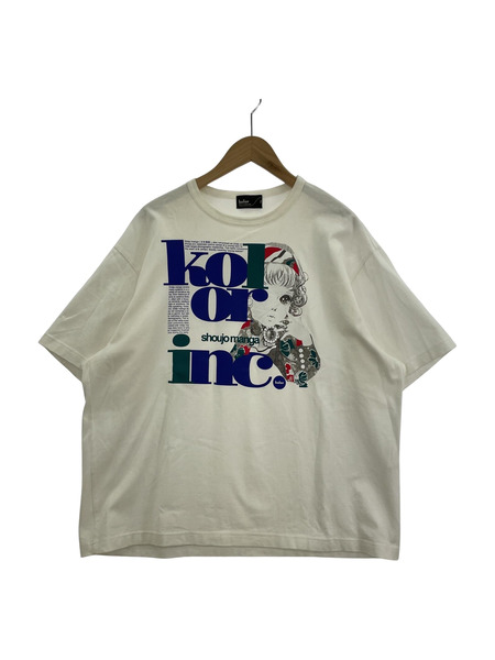 kolor 22SS 度詰メ天竺TEE メルヘン Tシャツ 白 3