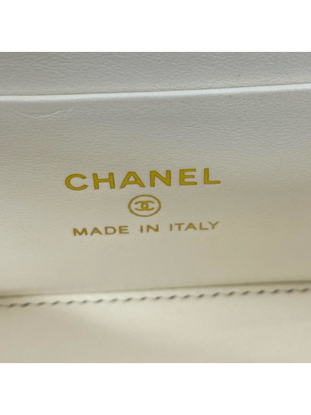 CHANEL キャビアスキン バニティ チェ-ンバック