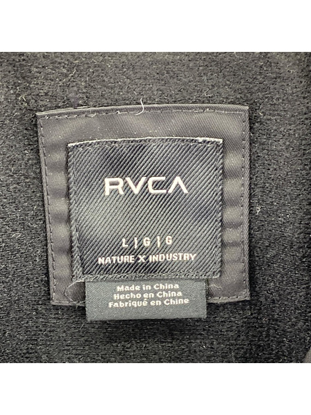 RVCA ジャケット ナイロンコーチジャケット 黒 L[値下]
