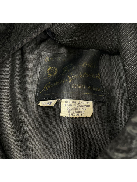 OLD・VINTAGE 60s~70s Brooks ライナー シングル  ライダース (42)