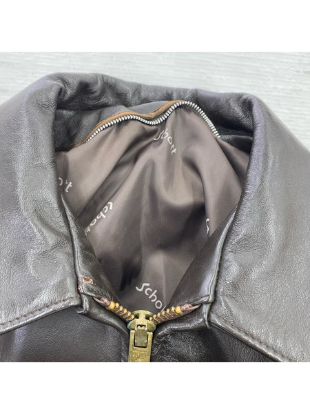 schott 652H ホースハイド シングルライダース 42