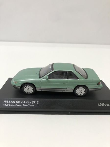 1/43 ニッサン シルビア Q`s 1990 Lime Green Two Tone