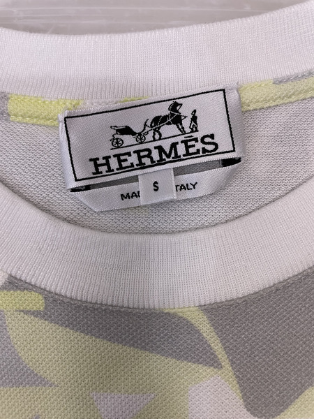 HERMES 23SS PUZZLE VEGETAL プリントTee S