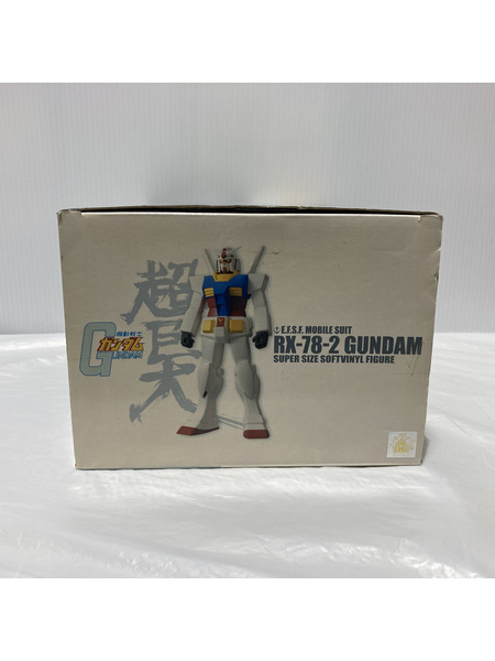 メーカー ガンダム Gガンダム スーパーサイズ ソフビ フィギュア RX-78-2