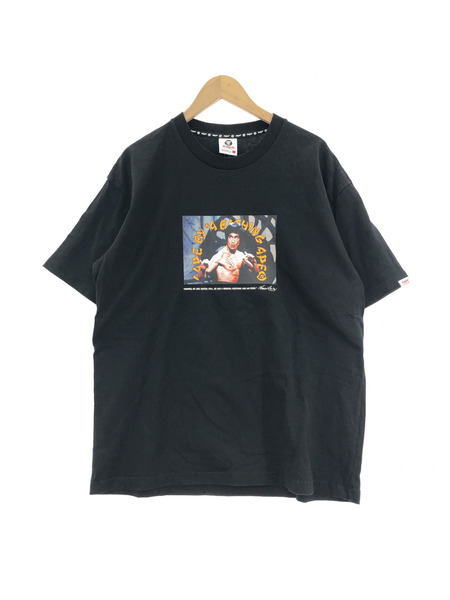 A BATHING APE/AAPE　BRUCE LEE/Tシャツ/黒/L[値下]