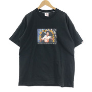 A BATHING APE/AAPE　BRUCE LEE/Tシャツ/黒/L