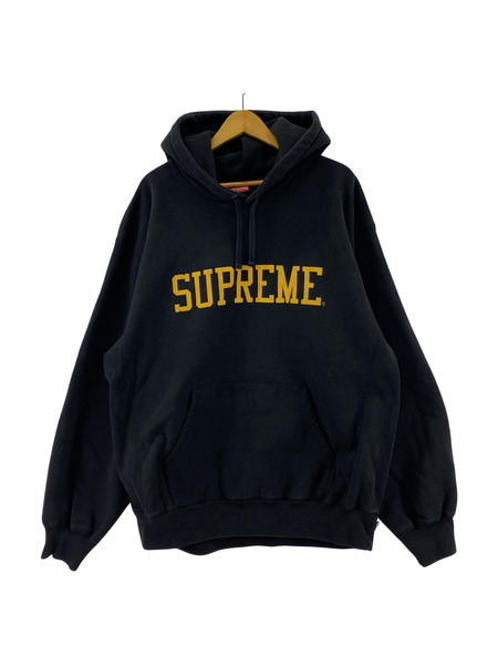 Supreme 23AW Varsity Hooded Sweatshirt 黒 XL