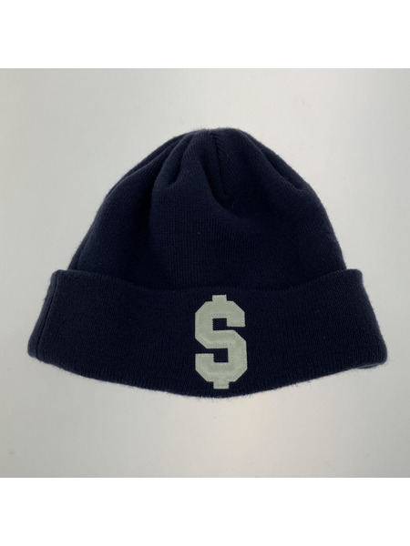 Supreme×New Era 24ss $ Beanie Navy