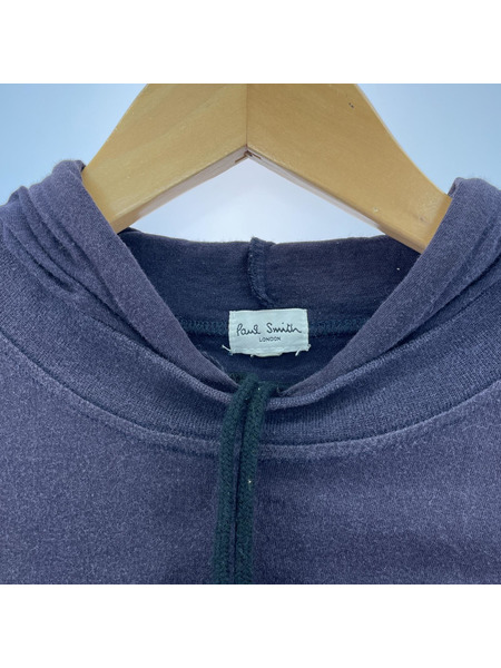 90s Paul Smith for Mens Club フード付キカットソー ブラック