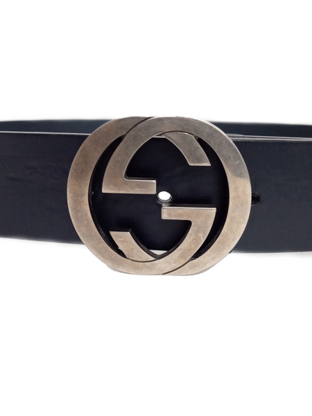 小物 GUCCI(インターロッキング G/レザーベルト/546389
