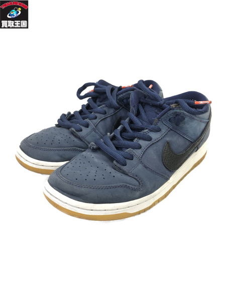 NIKE SB Dunk Low Orange Label Obsidian/Black-Light Gum/26.5cm/CW7463-401/ネイビー/ナイキ