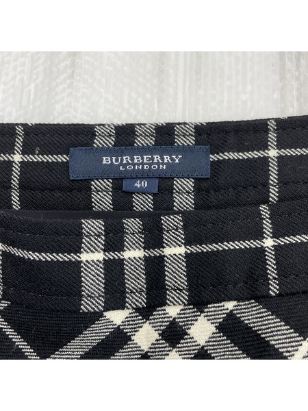 BURBERRY ウールチェックスカート