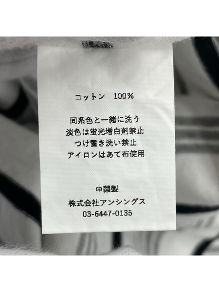 長袖Tシャツ・カットソー plllllleeeasse/multi stripe pocket tee