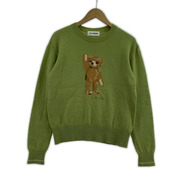 Lily Brown ニット・セーター グリーン/ベア/LWNT224092