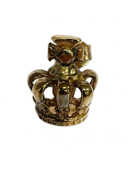 ROYAL ORDER ゴールド クラウン ピアス 片耳