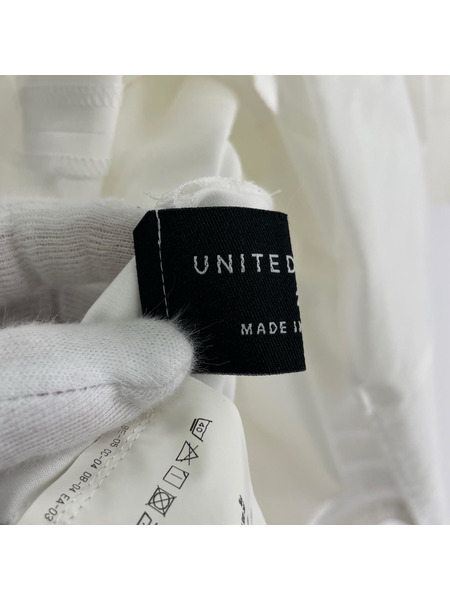 UNITED TOKYO 長袖ワンピース バーティカルタックシャツワンピース 白 2 141210002