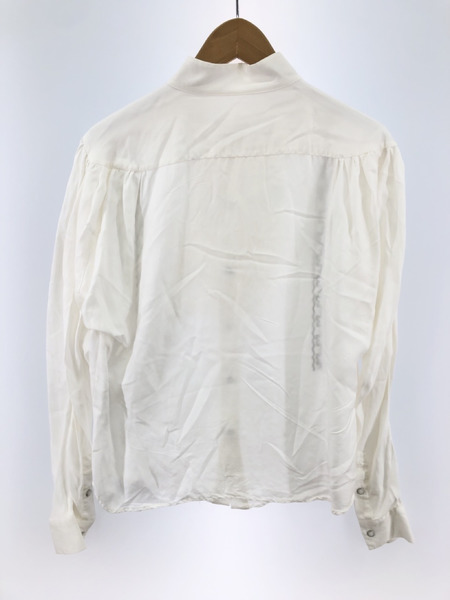 TOGA PULLA Silk embroidery blouse 38 TP02-FJ224 WHT ブラウス[値下]