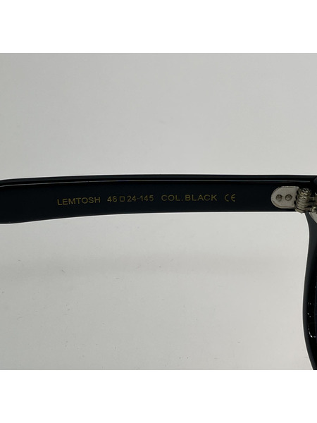 MOSCOT LEMTOSH BLACK 46 クリアレンズ