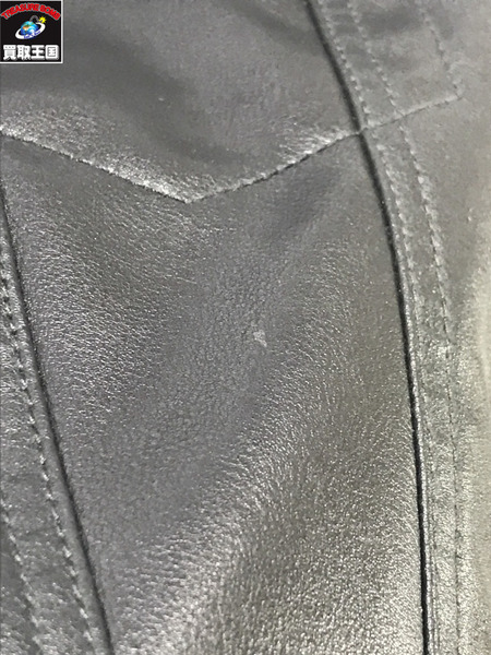 Levi's ジャケット JAPAN LIMITED LEATHER TRUCKER ジャケット S