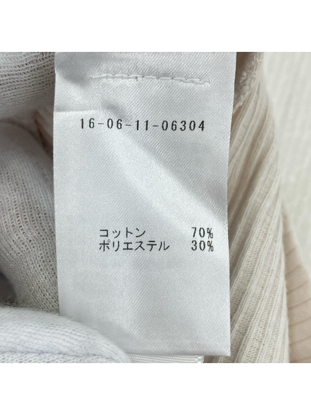 JAMES PERSE 半袖ワンピース リブタンクドレス 白系 1 タグ付