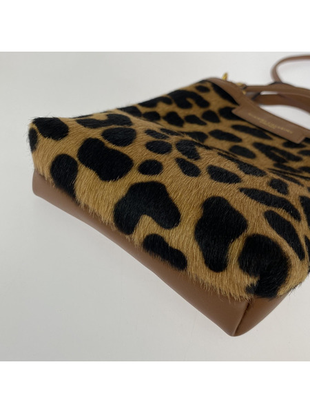 GIANNI CHIARINI ショルダーバッグ レオパードショルダーバッグ