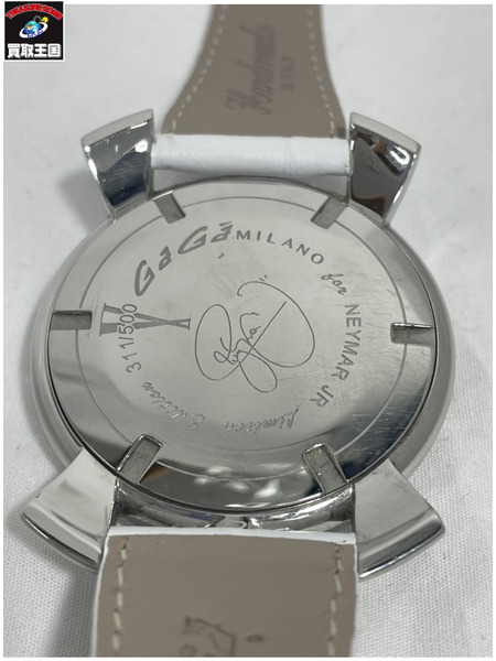 ガガミラノ/マヌアーレ・スリム/ネイマールJR/5080NJ02/電池交換済 メンズQZ