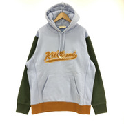 MAISON KITSUNE VARSITY FOX COLORBLOCK REGULAR HOODIE L BLE