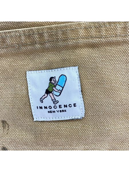 ショートパンツ innocence new york 刺繍 ショーツ ベージュ (W29)