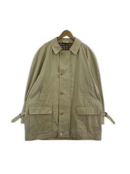 Aquascutum ソノ他 イングランド製 ステンカラーコート ベージュ[値下]