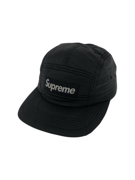 Supreme Taffeta Quilted Camp Cap BRACK