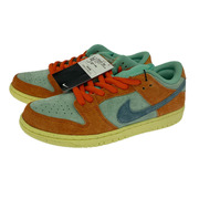 NIKE SB Dunk Low Pro PRM Orange and Emerald Rise (26.5)