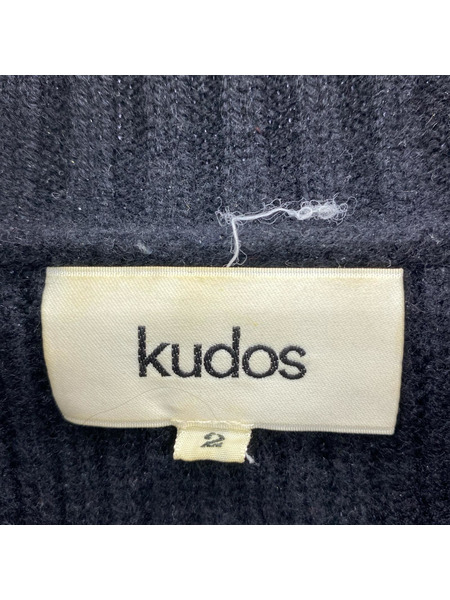 ニット・セーター kudos 19FW ハイネックニット 2 ブラック