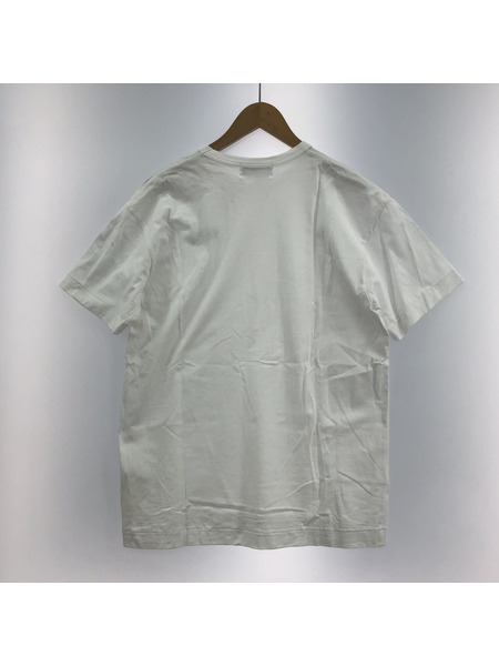 CDG/Tシャツ/2023/白/XL/PATCH OVERSIZED T-SHIRT[値下]