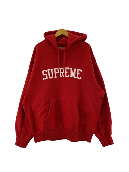 Supreme 23AW Varsity Hooded Sweatshirt 赤 XL