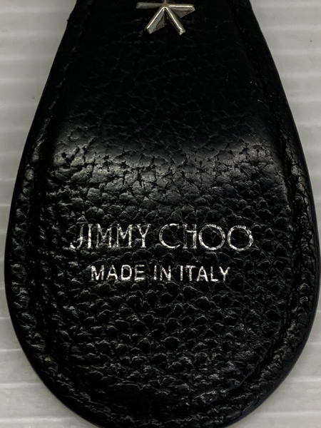 JIMMY CHOO キーホルダー BLK