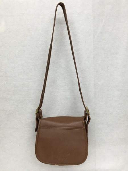 COACH　ショルダーバッグ レザー 茶