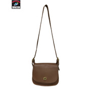 COACH　ショルダーバッグ レザー 茶