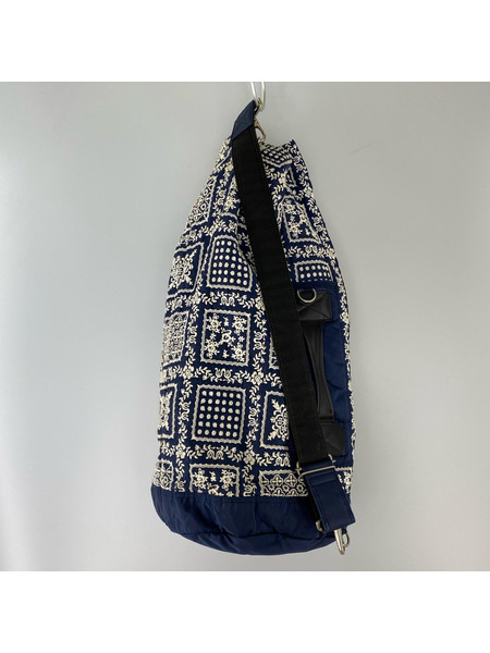 Sacai ショルダーバッグ × Reyn spooner ペイズリー刺繍 紺[値下]
