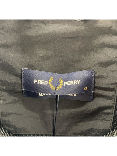 FRED PERRY×BEAMS 別注 26SS SHELL JACKET シェルジャケット XL 黒 FZ2706