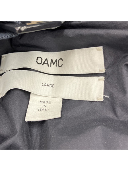 OAMC LITHIUM DOWN JACKET リチウムダウンジャケット L 黒 OAMP443601