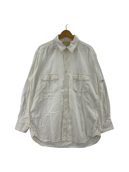 cantate Mods Sleeve Shirt 48 ホワイト