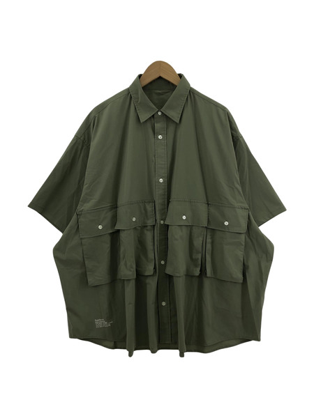 FreshService MICRO TYPEWRITER FLAP POCKET S/S SHIRT