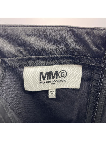 MM6　キャミワンピース　ブラック　38 S52CT0577